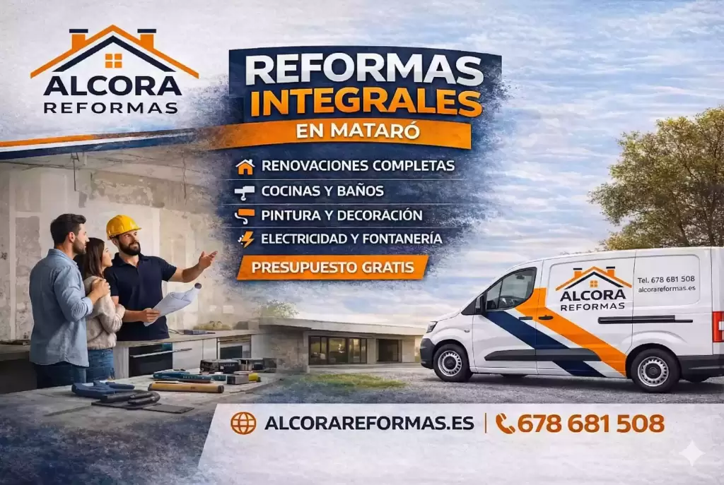 Reformas Integrales en Mataró, Baños y Cocinas - El Maresme, Barcelona. Empresa Alcora Reformas